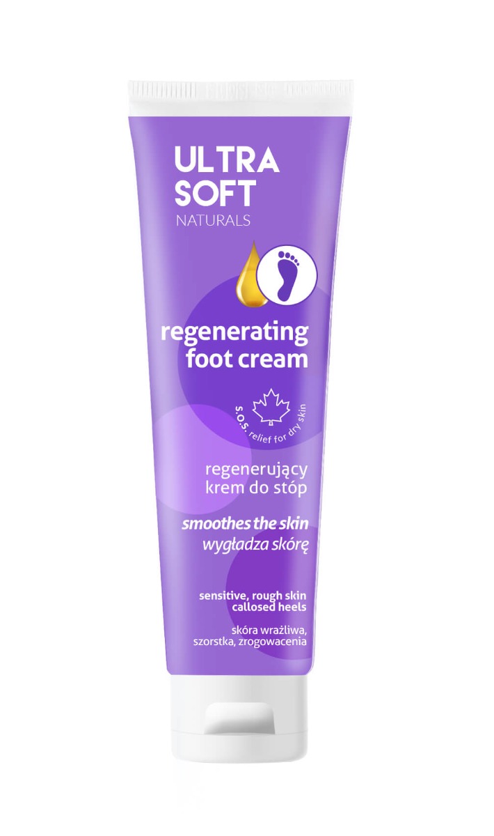 Tołpa Regenerujący krem do stóp - Ultra Soft Naturals Regenerating Foot Cream Regenerujący krem do stóp - Ultra Soft Naturals Regenerating Foot Cream