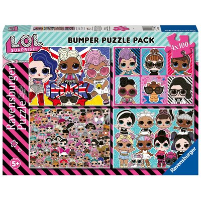 Ravensburger Puzzle 4x100el LOL SURPRISE! 128808