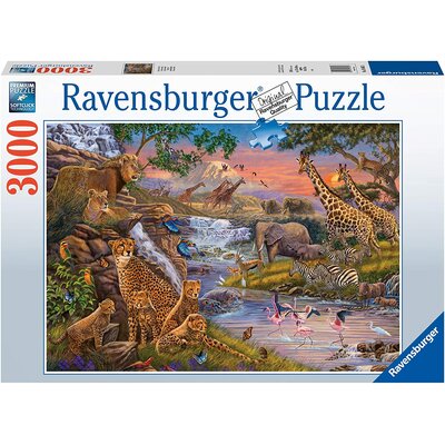 Ravensburger Puzzle 3000 elementów Królestwo zwierząt 4005556164653