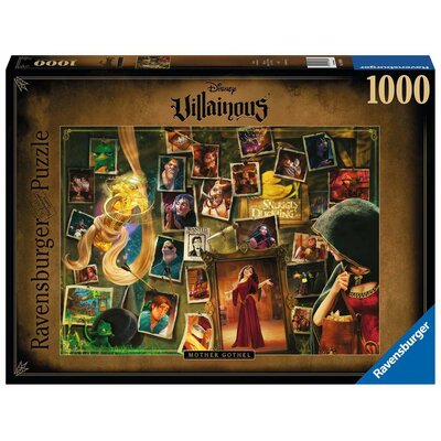 Ravensburger Puzzle 2D 1000 elementów Villainous Matka Gertruda GXP-811834