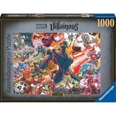 Ravensburger Puzzle 2D 1000 elementów Villainous Ultron GXP-811587