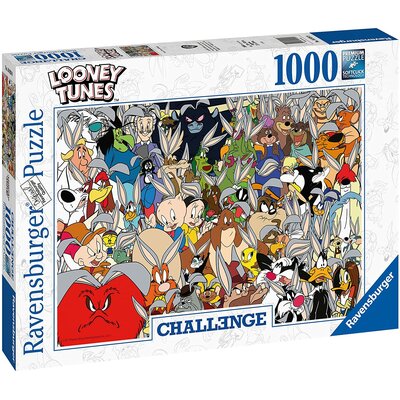 Ravensburger Puzzle 2D 1000 elementów Looney Tunes Challenge GXP-811638