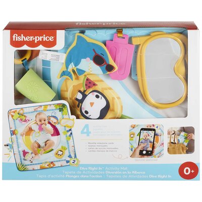 Fisher Price Price Aktywizująca mata Wakacyjna przygoda + akcesoria - Price