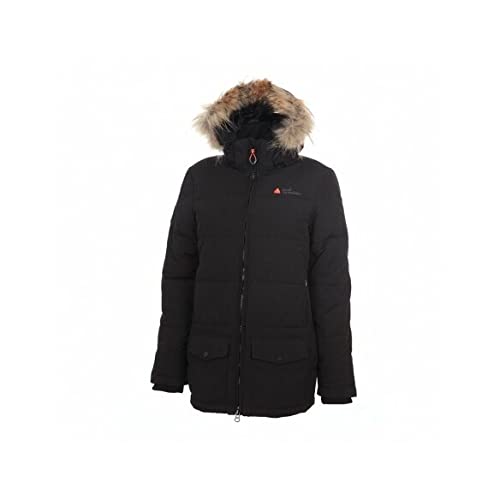 Peak Mountain damska kurtka puchowa ATOLE/JK, czarna, S