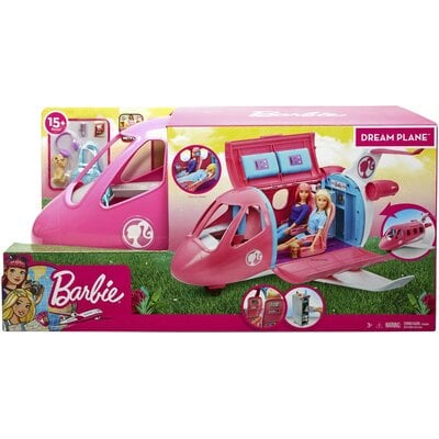 Barbie Wielki samolot dla lalek GDG76