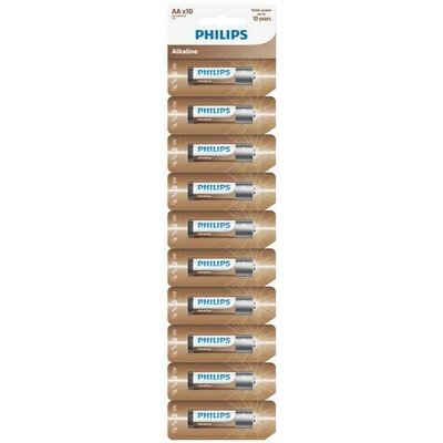 Philips Baterie AA LR6 10 szt.) PHIL-LR6AL10S 10