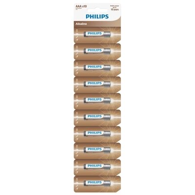 Philips Baterie AAA LR03 10 szt.) PHIL-LR03AL10S 10
