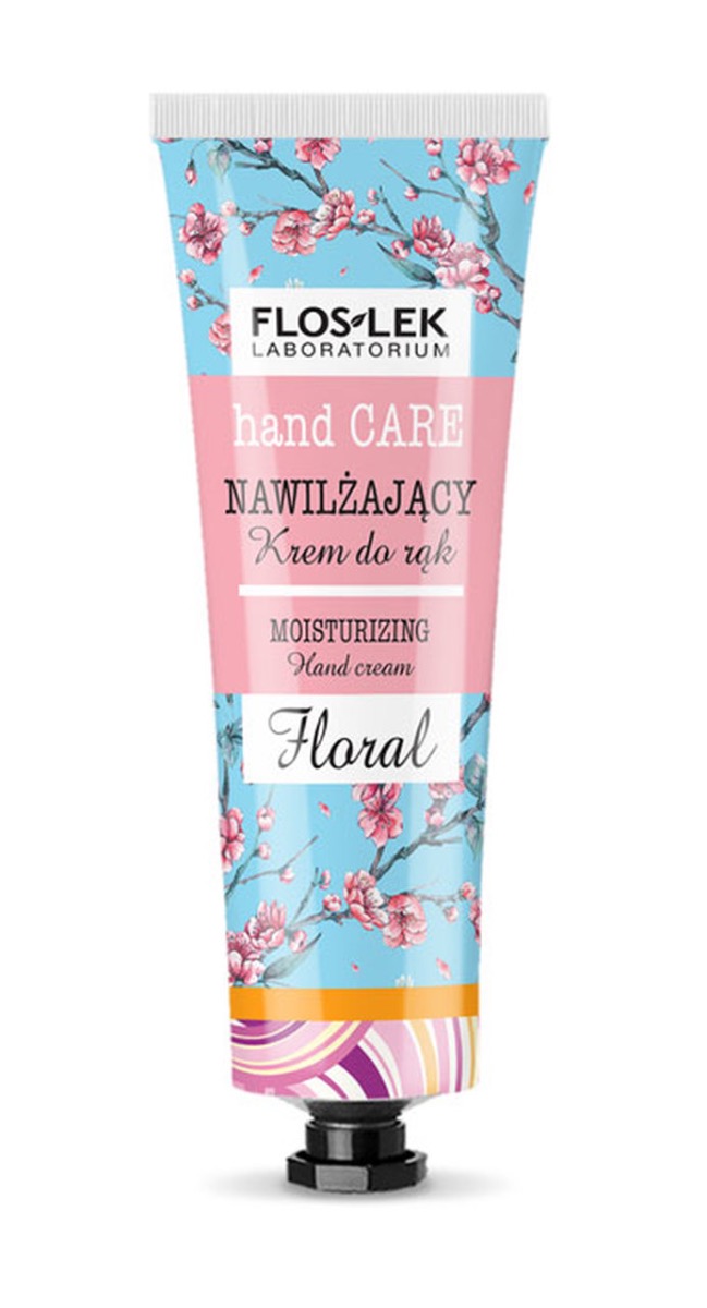 Flos-Lek HAND CARE NAWILŻAJĄCY KREM DO RĄK FLORAL 50ML