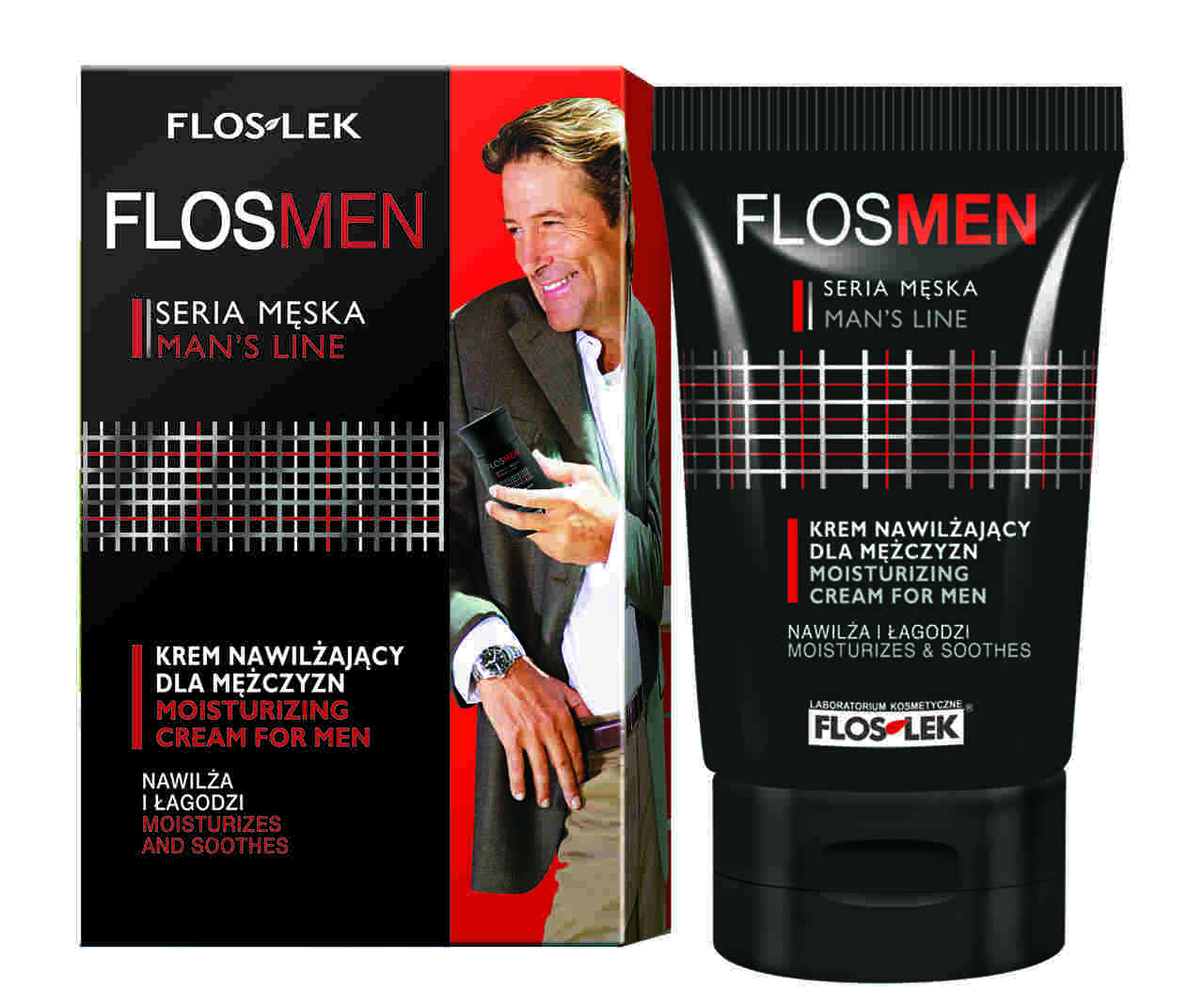 Flos-Lek Flosmen: Krem nawilżajacy dla mężczyzn 50ml