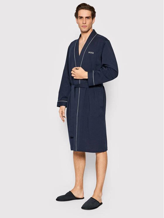 Boss Szlafrok Kimono 50469624 Granatowy