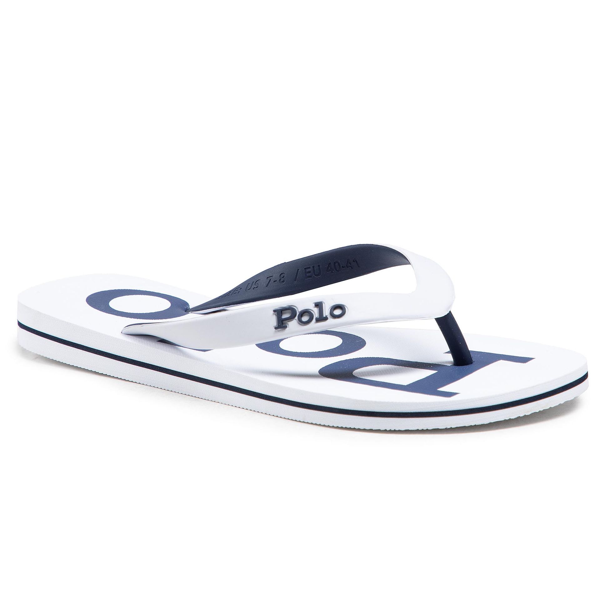 Polo Ralph Lauren Japonki Bolt 816830672002 White/Newport Navy