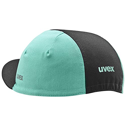 uvex cycling cap czapka na rower - aktywnie oddychający i szybkoschnący - Chroni przed słońcem i owadami - aqua - black - S-M