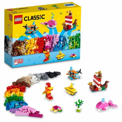 LEGO Classic Kreatywna oceaniczna zabawa 11018 11018