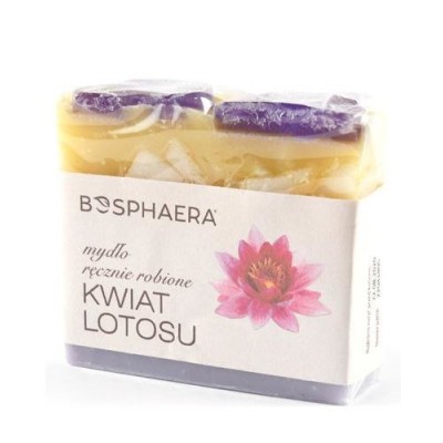 BOSPHAERA BOSPHAERA Mydło Kwiat lotosu 90 g