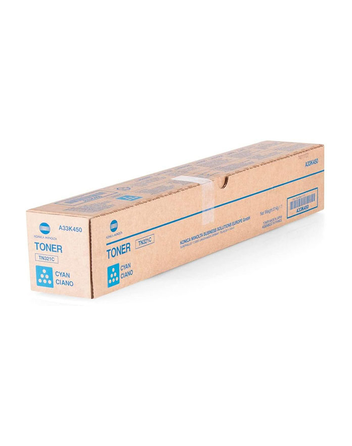 Toner cyan TN-321 C Konica Minolta do bizhub C224/284/364 25k