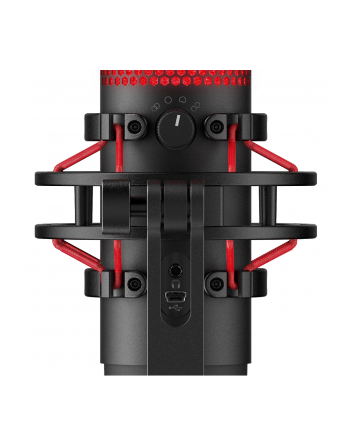 hyperx Mikrofon QuadCast czarno-czerwony