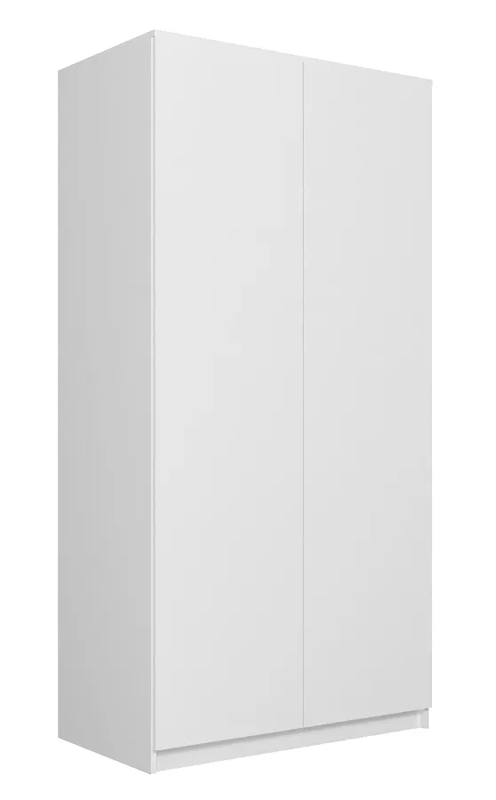 Dwudrzwiowa biała szafa R3-N94