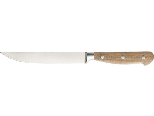 Lamart Nóż uniwersalny 24,5cm Wood srebrno-brązowy LT2076 + 20 zł na pierwsze zakupy LT2076