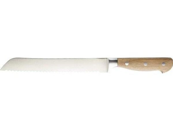 Lamart Nóż do chleba 33cm Wood srebrno-brązowy LT2079 + 20 zł na pierwsze zakupy LT2079