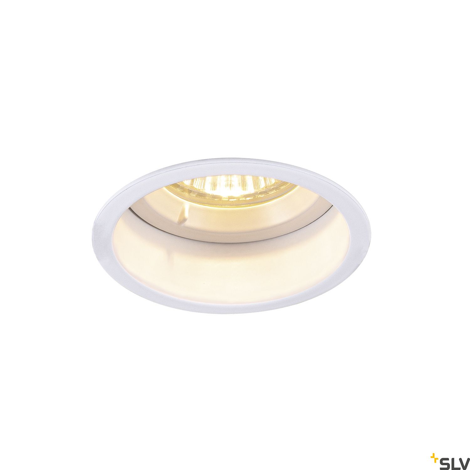SLV Lampa wpuszczana HORN GU10 biała 25W 1005436
