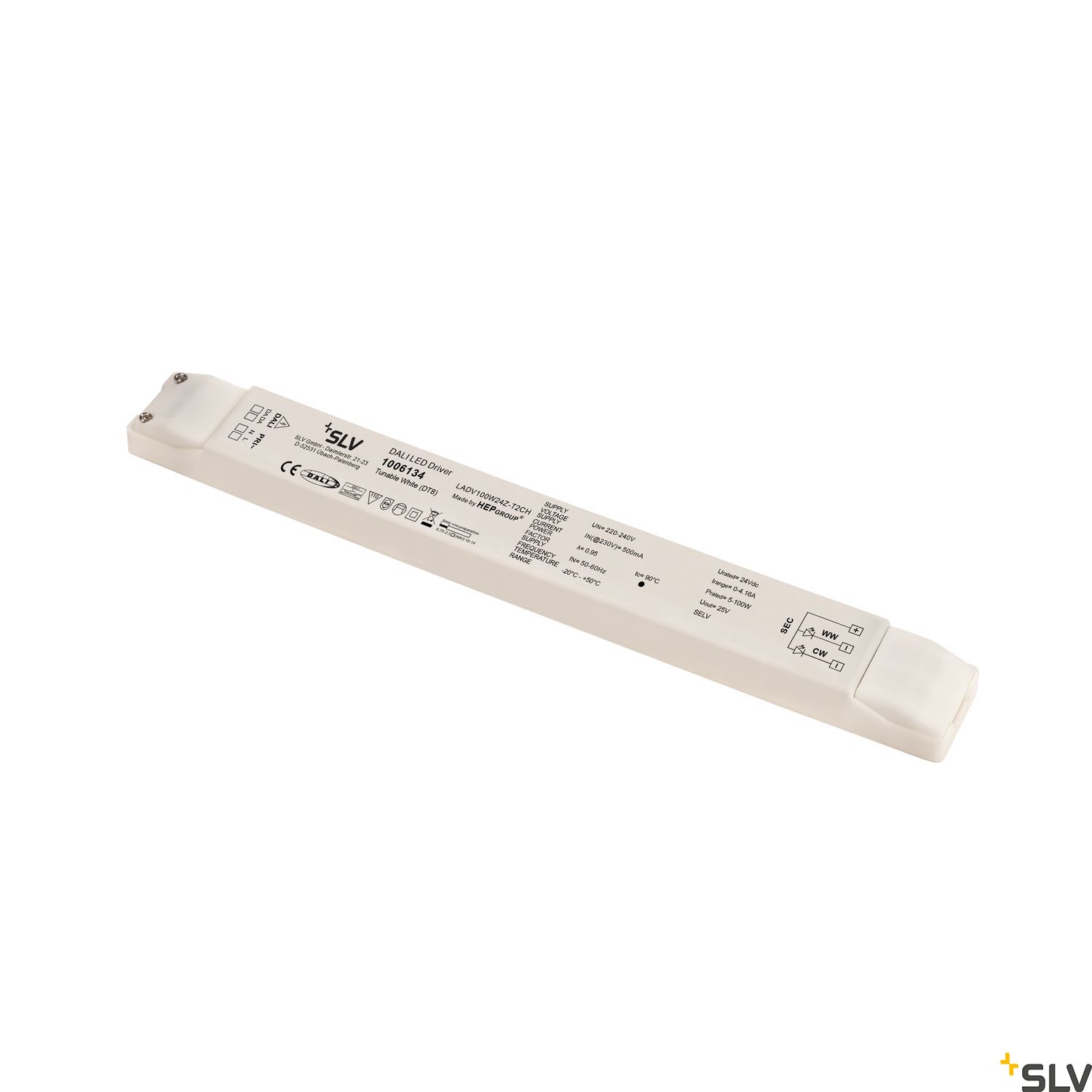 SLV LED DRIVER DALI 100W DALI 2-ch 1006134 220-240V 24V DC zasilacz 1006134