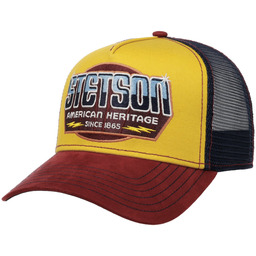 Czapka Trucker New Master by Stetson, żółty, One Size