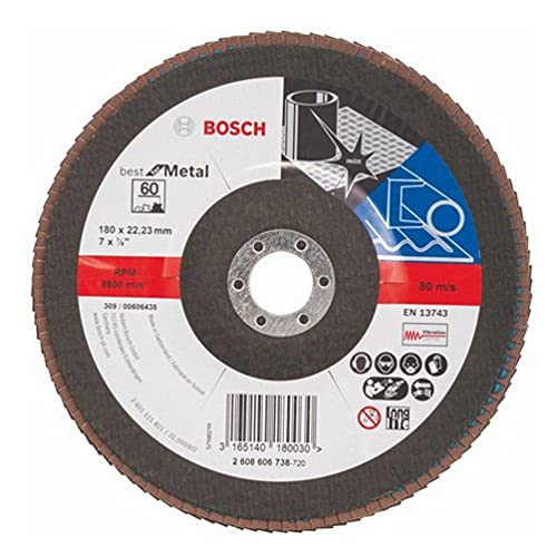 Bosch tarcza szlifierska Metal top 180mm 60 tkanina wypukła