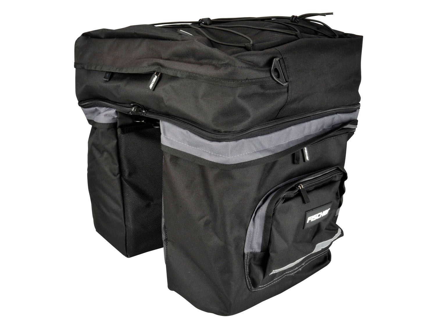 Fischer torba na bagażnik, czarny, jeden rozmiar 86245