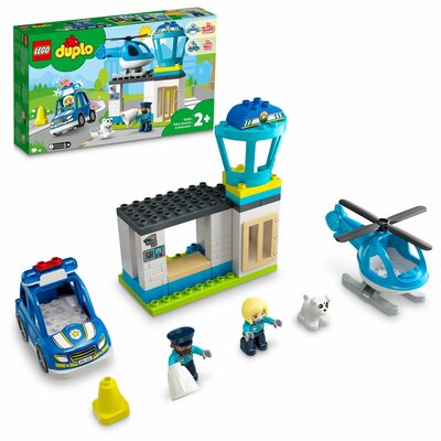 LEGO Duplo Posterunek policji i helikopter 10959