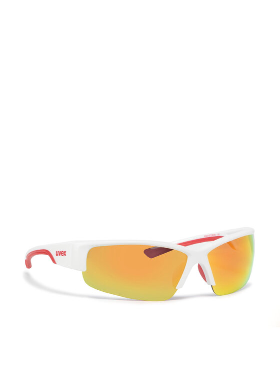 Uvex Stylion 215 okulary sportowe white mat red S5306178316