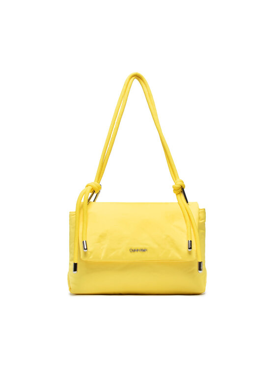 Calvin Klein Torebka Roped Shoulder Bag K60K609407 Żółty