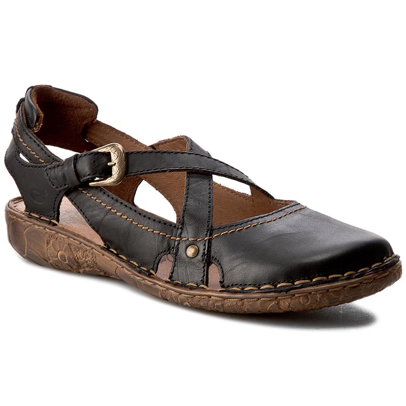 Josef Seibel Sandały Rosalie 13 79513 95 100 Schwarz