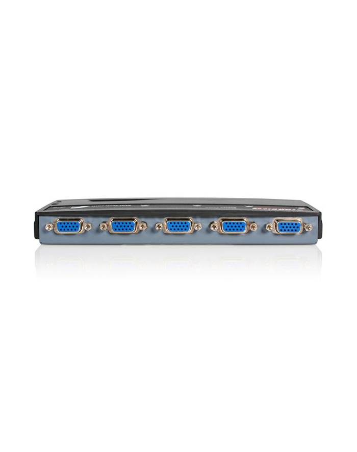 4 PORT PS/2 KVM SWITCH StarTech.com 4 Port VGA / PS/2 KVM Switch - PS/2 KVM Umschalter inkl. Kabel - 4 Port Desktop KVM Umschalter 1x PS/2 und 4x VGA Buchse