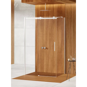 New Trendy EXK-3936 KABINA SOFTI PROSTOKĄTNA PRZY$436CIENNA 100x90x200 CZYSTE 8mm ACTIVE SHIELD