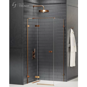 New Trendy EXK-3580 KABINA AVEXA COOPER PROSTOKĄTNA P 80x120x200 CZYSTE 6mm ACTIVE SHIELD