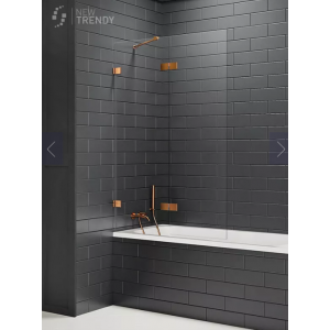 New Trendy EXK-3815 PARAWAN NAWANNOWY AVEXA COOPER P 130x150 CZYSTE 6mm ACTIVE SHIELD