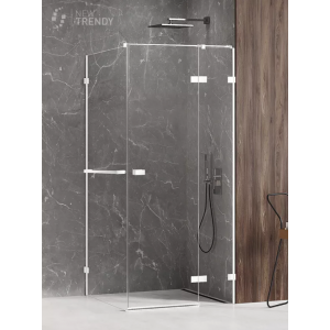 New Trendy EXK-2789 KABINA AVEXA WHITE PROSTOKĄTNA L 120x110x200 CZYSTE 6mm ACTIVE SHIELD