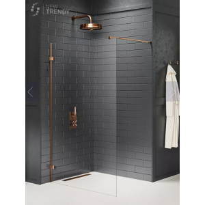 New Trendy EXK-3756 KABINA AVEXA COOPER WALK-IN 110x200 CZYSTE 6mm ACTIVE SHIELD