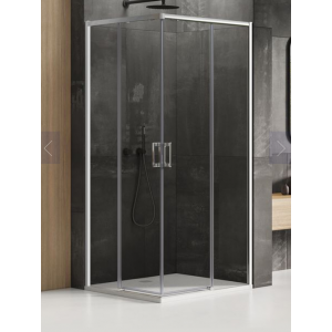 New Trendy D-0298A/D-0299A KABINA PRIME KWADRATOWA U 100x100x200 CZYSTE 6mm ACTIVE SHIELD