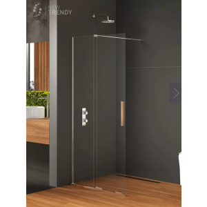 New Trendy EXK-4090 KABINA SMART WALK-IN 130x200 CZYSTE 8mm ACTIVE SHIELD