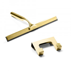 NEW TRENDY AK-0007 ściągaczka do kabin prysznicowych - GOLD