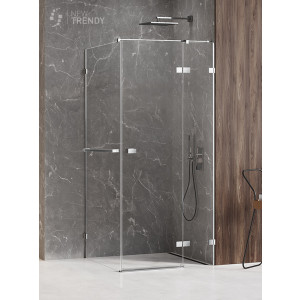 New Trendy EXK-2434 KABINA AVEXA PROSTOKĄTNA P 110x100x200 CZYSTE 6mm ACTIVE SHIELD