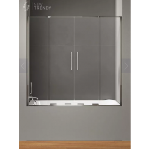 New Trendy EXK-4104 PARAWAN NAWANNOWY SMART 140x150 CZYSTE 8mm ACTIVE SHIELD