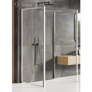 New Trendy K-1579 KABINA PRIME PROSTOKĄTNA PRZY$629CIENNA L 110x120x200 CZYSTE 6mm ACTIVE SHIELD
