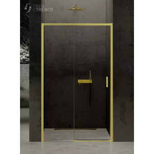 New Trendy D-0433A DRZWI WNĘKOWE PRIME LIGHT GOLD P 160x200 CZYSTE 6mm ACTIVE SHIELD