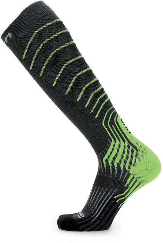 UYN UYN Run Compression Socks Women, szary/zielony EU 39-40 2021 Skarpetki kompresyjne S100251-G438-39/40