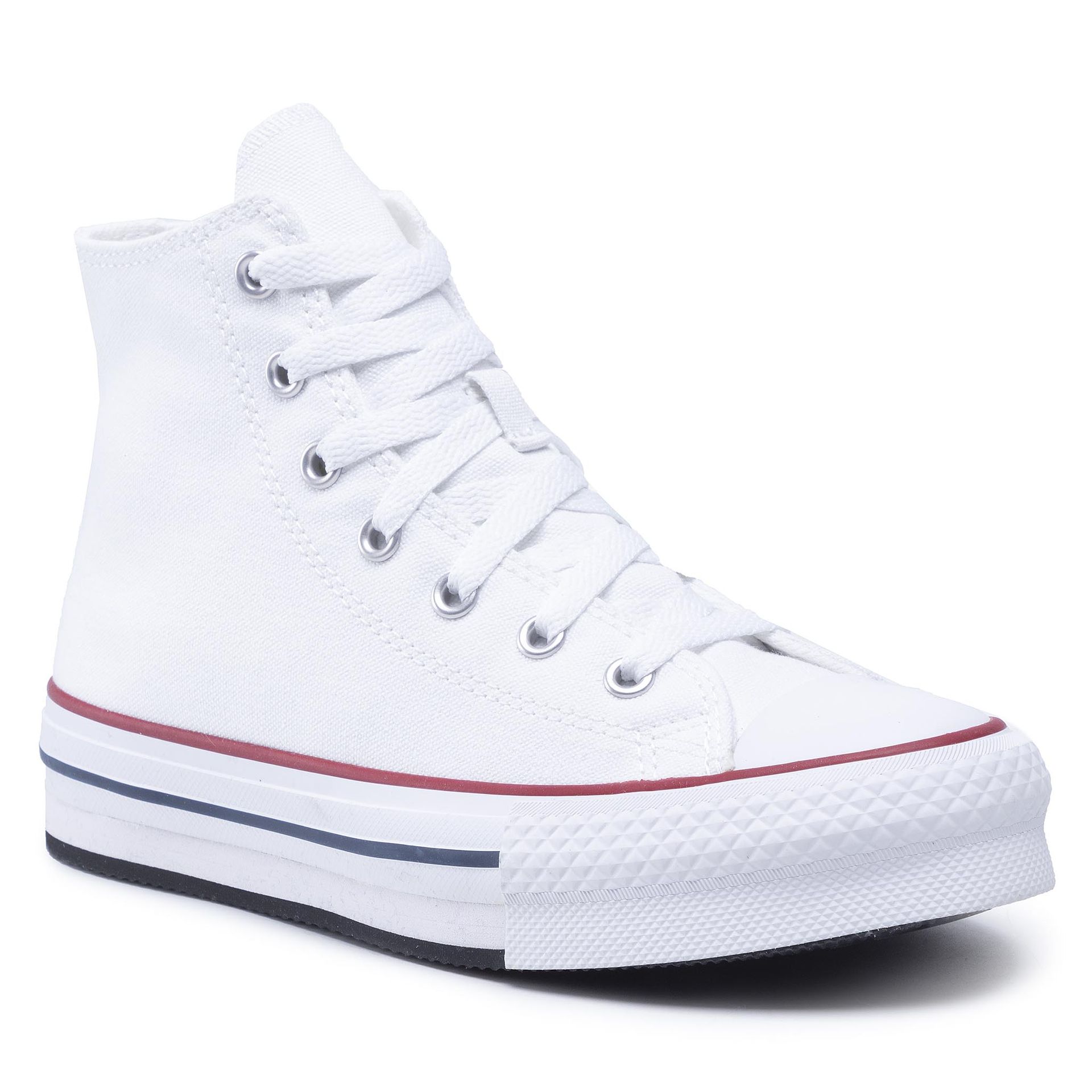 Converse Trampki Ctas Eva Lift Hi 272856C White/Garnet/Navy