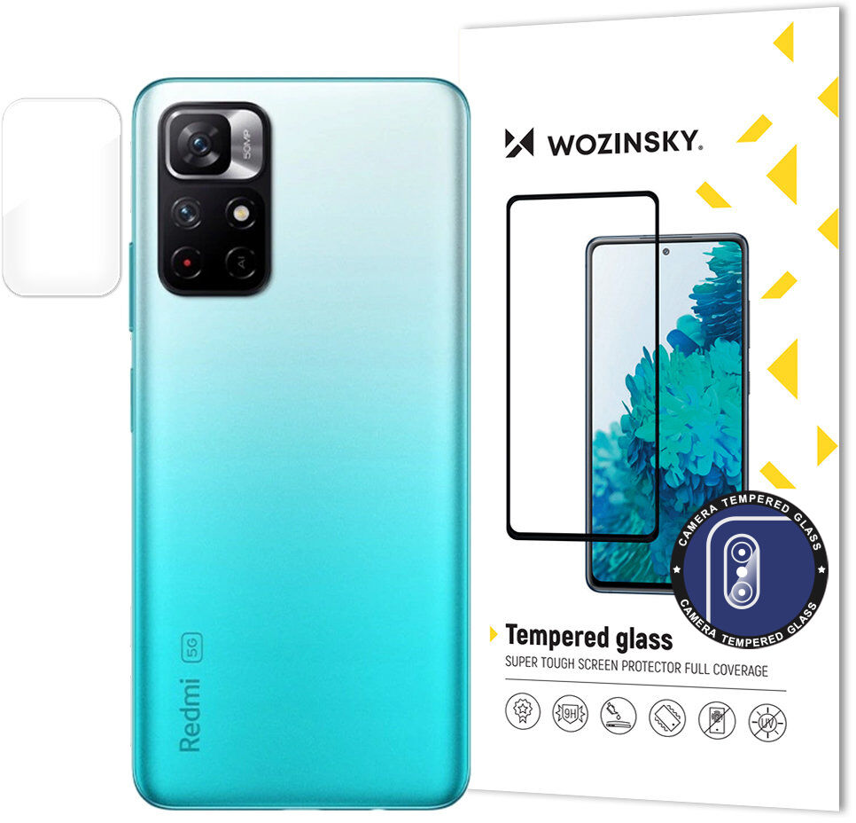 Wozinsky Full Camera Glass szkło hartowane 9H na cały aparat kamerę Xiaomi Redmi Note 11