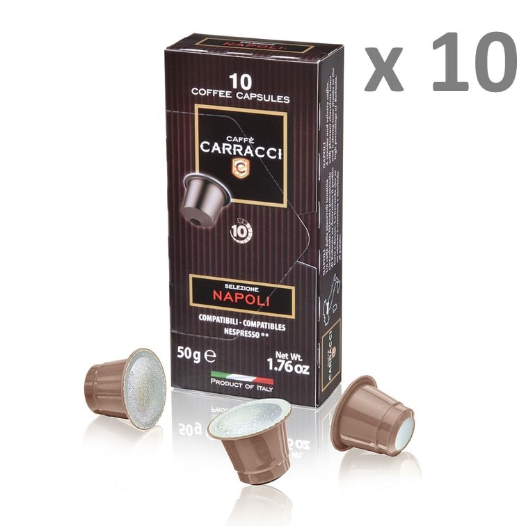Carracci Napoli kapsułki do Nespresso - 100 kapsułek