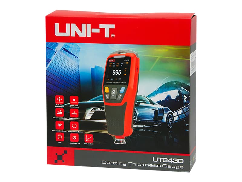 Miernik UT343D UNI-T grubości lakieru